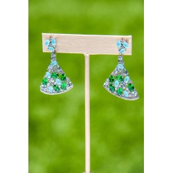 Triangle Turquoise Emerald