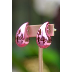 Teardrop Rosa Cromado