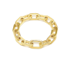 Polish Gold Paperclip Bracelet