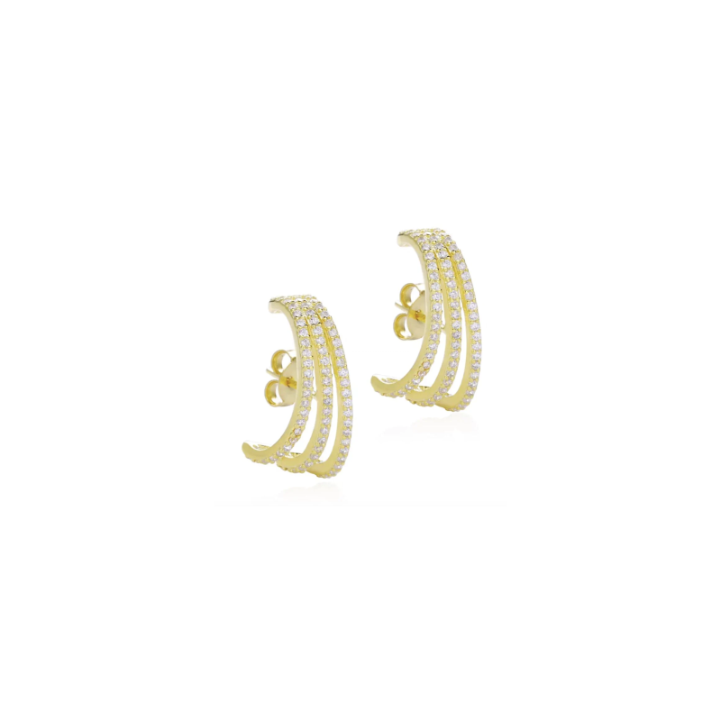 Three Line Earring
