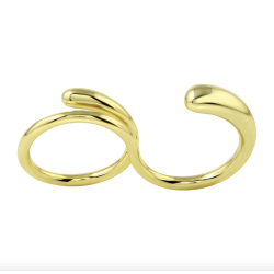 Double Wave Ring
