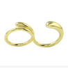 Double Wave Ring