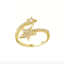 Gold Wrap Ring Star