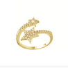 Gold Wrap Ring Star