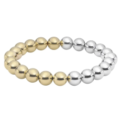 Two Toned Ball Bracelet