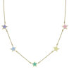 Enamel Star Necklace
