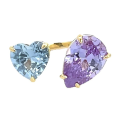 Adjustable Heart Ring