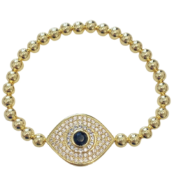 Evil Eye Ball Bracelet