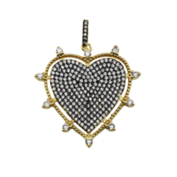 Rope Heart Charm