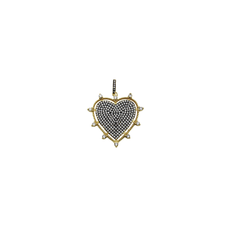 Rope Heart Charm