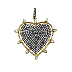 Rope Heart Charm