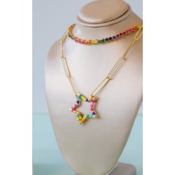 MultiColor Star Chain