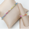 Thin Rainbow Bracelet