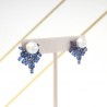 Blue Pearl Earring