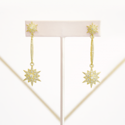 Aretes Doble Estrella