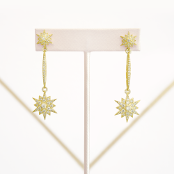 Aretes Doble Estrella