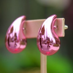 Teardrop Rosa Cromado