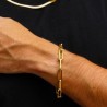 «Jemma» Link Gold Plated Bracelet