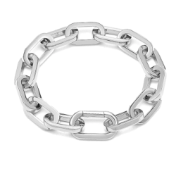 High Polish Paperclip Bracelet