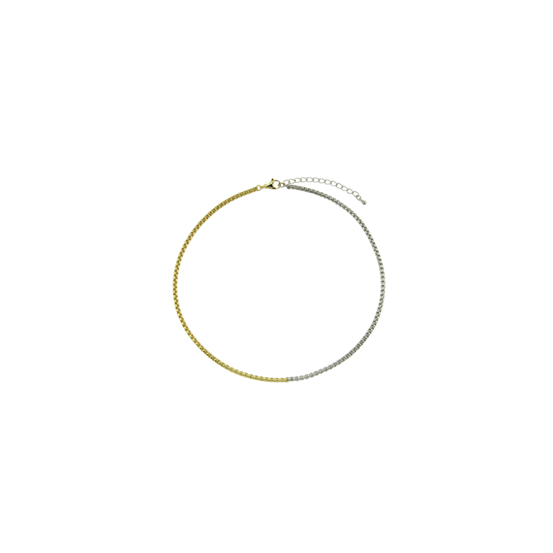 Two Toned Cable Chain