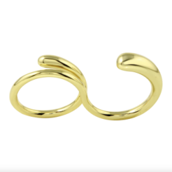 Double Wave Ring