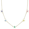 Enamel Star Necklace