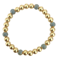 Turquesa Zirconia Ball